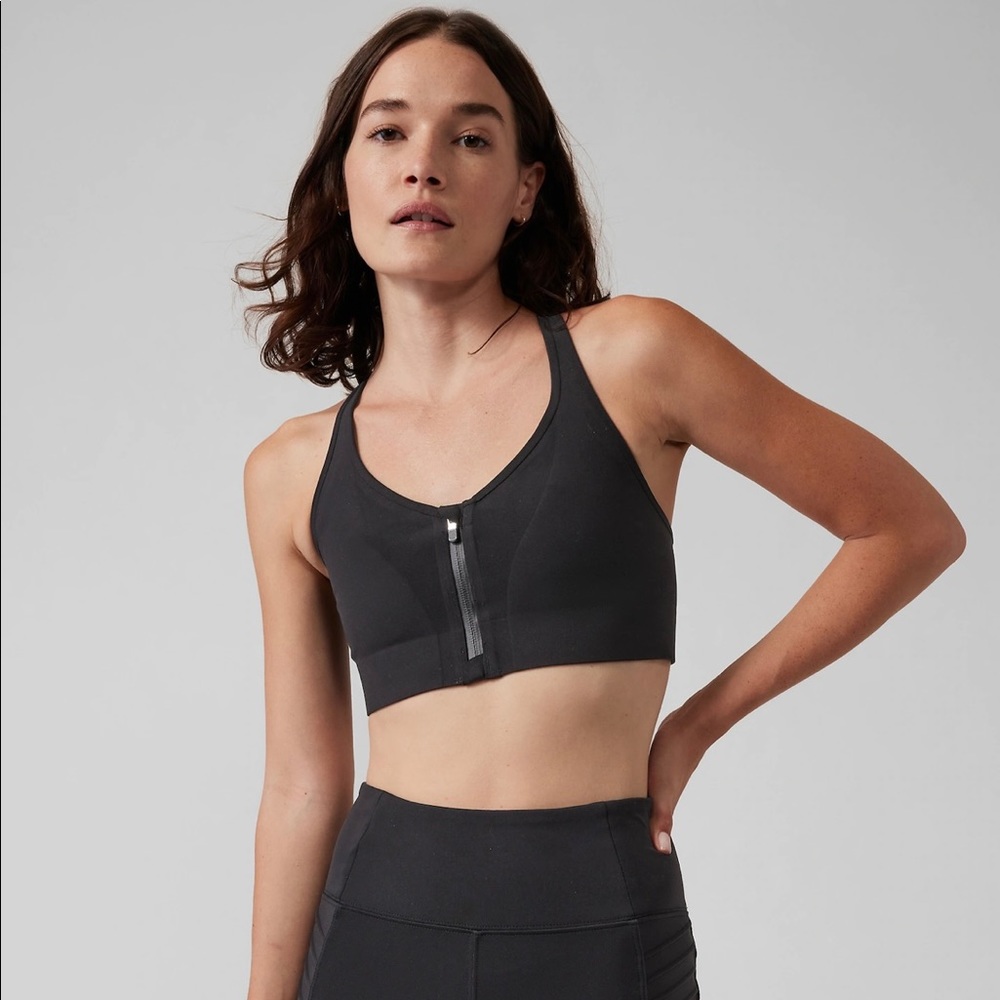 ATHLETA EMPOWER II DAILY SPORTS BRA A-C IN BLACK NWT - Picture 3 of 7